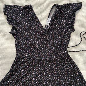 Kaileigh Kaela Faux Wrap Knit Dress